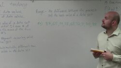 Learn how to determine the mean from a set of data Instructional Video