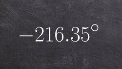 Converting to radians as an approximate value Instructional Video