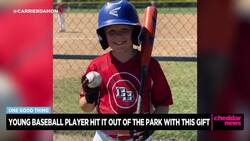 One Good Thing: Young Baseball Player Gives Back to His Grandpa News Clip