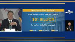 Cuomo Says NY Needs $61 Billion From Washington News Clip