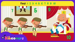 Old King Cole | English Nursery Rhyme | Kindergarten | Kids Game | The Kiboomers Instructional Video