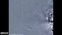 Comet Nishimura's Tail Fails In The Solar Wind In Amazing Spacecraft Time-Lapse Instructional Video