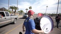 People campaign in Arizona encouraging people to vote News Clip