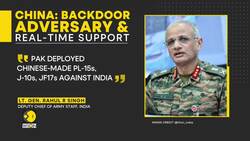'China has turned Pak into a testing lab': India's deputy COAS on Pak-China vs India News Clip