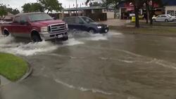 Tropical Depression Imelda Causes Flash Flooding In Texas News Clip