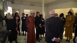 King Charles and Queen Consort make ‘symbolic’ visit to V&A exhibition of African fashion News Clip