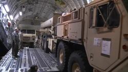 U.S. delivers missile defense shield to South Korea News Clip