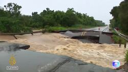 Brazil floods: Governor warns of historic disaster in south News Clip