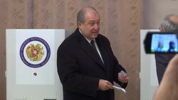 Armenian president votes in snap election Instructional Video