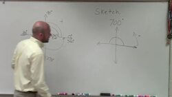 Sketch the Angle in Standard Position Instructional Video