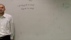 Solving a multi-step inequality with variables on both sides Instructional Video