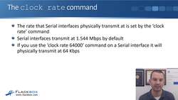 Cisco CCNA 200-301: The Complete Guide to Getting Certified - Bandwidth vs Clock Rate and Speed Instructional Video