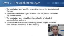 Cisco CCNA 200-301: The Complete Guide to Getting Certified - The Upper OSI Layers Instructional Video