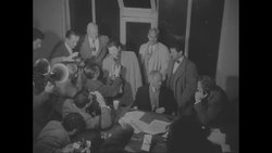 Real estate broker Leonard Moskovitz is rescued after being kidnapped and held for $500,000 ransom; two men are held as his abductors News Clip