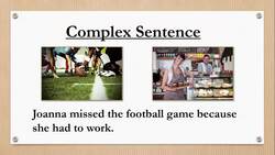 Complex Sentences Instructional Video