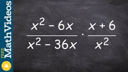 Learn how to simplify two rational expression and then multiply them Instructional Video