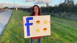 Protesters rally at Facebook HQ over political ads News Clip