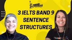 3 IELTS Band 9 Sentence Structures - IELTS Energy Podcast 1177 Instructional Video