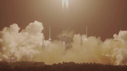 China launches historic space flight to moon News Clip