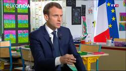 French President Emmanuel Macron said France has proof of chemical weapons News Clip