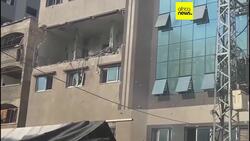Israeli tanks hit Gaza’s Al-Awda Hospital News Clip