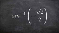 Evaluate the Trig Expression with Sine Inverse Instructional Video