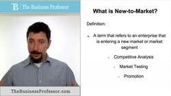 New-to-Market Instructional Video