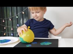 Art Project: Balloon Stamping Instructional Video