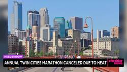 Annual Twin Cities Marathon Canceled Due to Heat News Clip