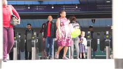 Rail strike: Workers set up picket line in Reading News Clip