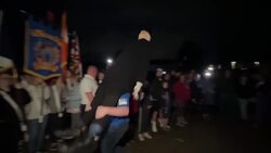 Loyalist bonfires burn ahead of the Twelfth commemorations Instructional Video