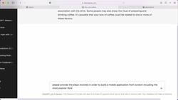 The Ultimate ChatGPT Guide with React Native - Develop Mobile Apps - Build a Blueprint of the Mobile Application Tech Architecture with ChatGPT Instructional Video