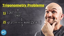 Two Trigonometry Problems To Expect on Your Midterm Instructional Video