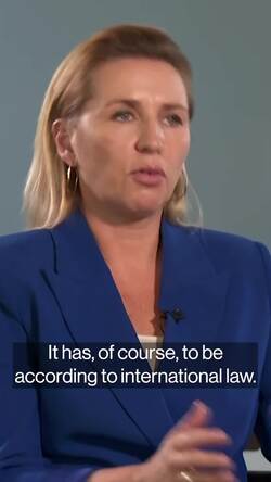 Danish Premier Asks Allies to Give Ukraine More Weapons Leeway News Clip