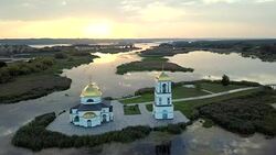 Savior Transfiguration the church Stock Footage