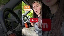 Car Vocabulary - Horn - English Lesson #Shorts Instructional Video