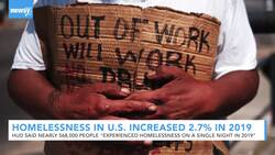 HUD: Homelessness In U.S. Increased 2.7 Percent In 2019 News Clip