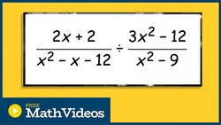 Dividing Rational Expression with factoring Instructional Video
