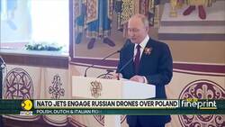 Russia-Poland conflict: NATO planes shoot down Russian drones deep inside Poland News Clip