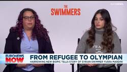 From refugee to Olympian: Inside Netflix biopic 'The Swimmers' News Clip