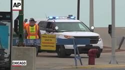 Chicago police block lakefront amid virus spread Instructional Video