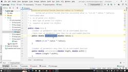 Java for Beginners with Hands-On Program and Capstone Project - Polymorphism, Method Overloading, Debugging Instructional Video