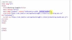 The Complete Bootstrap Beginners Course with 100+ examples - First Bootstrap Example (Create Your First Web Page) Instructional Video