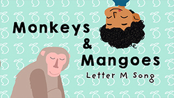 Introduction to letter M song Instructional Video