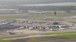 UK: London Heathrow Airport Stockshots News Clip