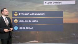 Cool temperatures and cloudy skies on Long Island News Clip