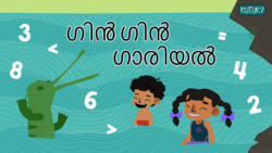 Introduction to Greater and Smaller Numbers - Malayalam Instructional Video