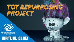 DIY Halloween Project: How To Repurpose An Old Toy Into A Spooky Display Instructional Video