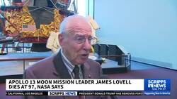 Apollo 13 moon mission leader James Lovell dies at 97 News Clip