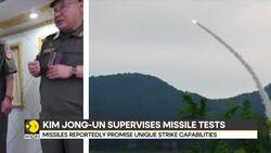 North Korea tests two new air-defence missiles amid South Korea-U.S. military drills News Clip